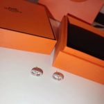 AAA Replica Hermes 925 Silver Pig Nose Earrings Price